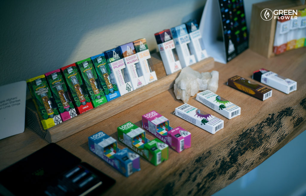 vape pens in the dispensary