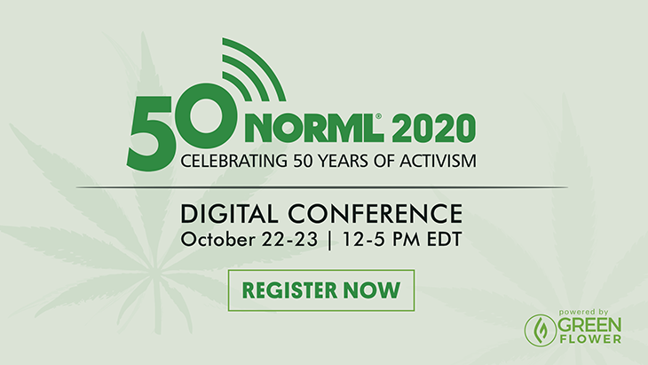 NORML 2020 conference ad